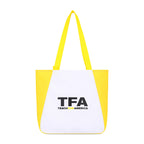 Arlo Recycled Tote Bag with Pen Loop Transfer - Yellow - View 2