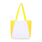 Arlo Recycled Tote Bag with Pen Loop Transfer - Yellow - View 4