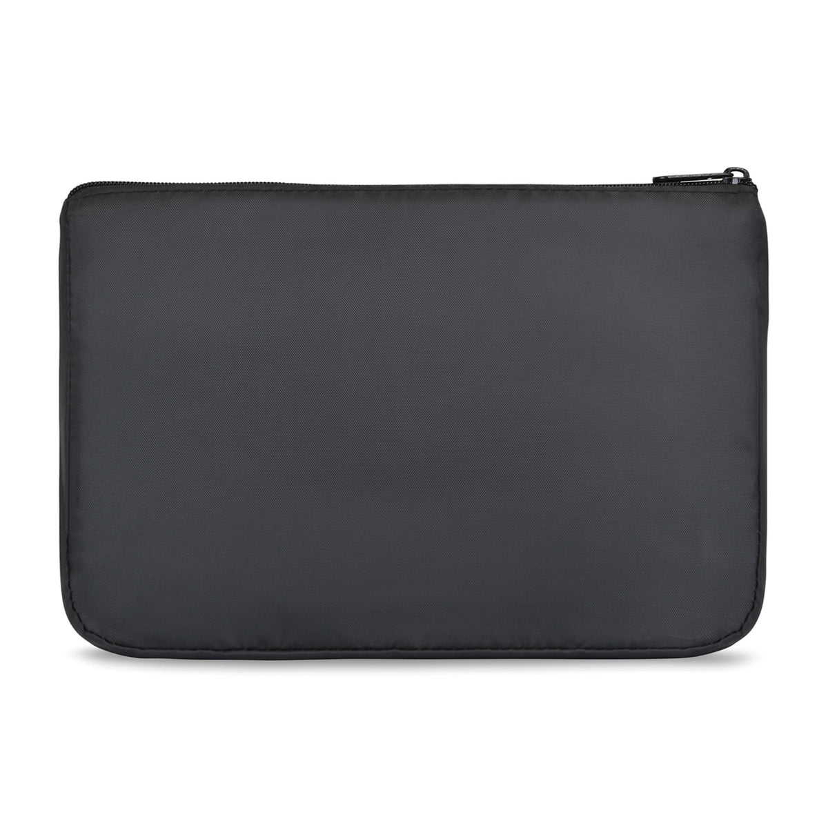 Arlo Recycled Zip Pouch - Black - View 3