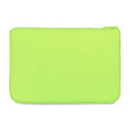 Arlo Recycled Zip Pouch - Lime Green - View 2