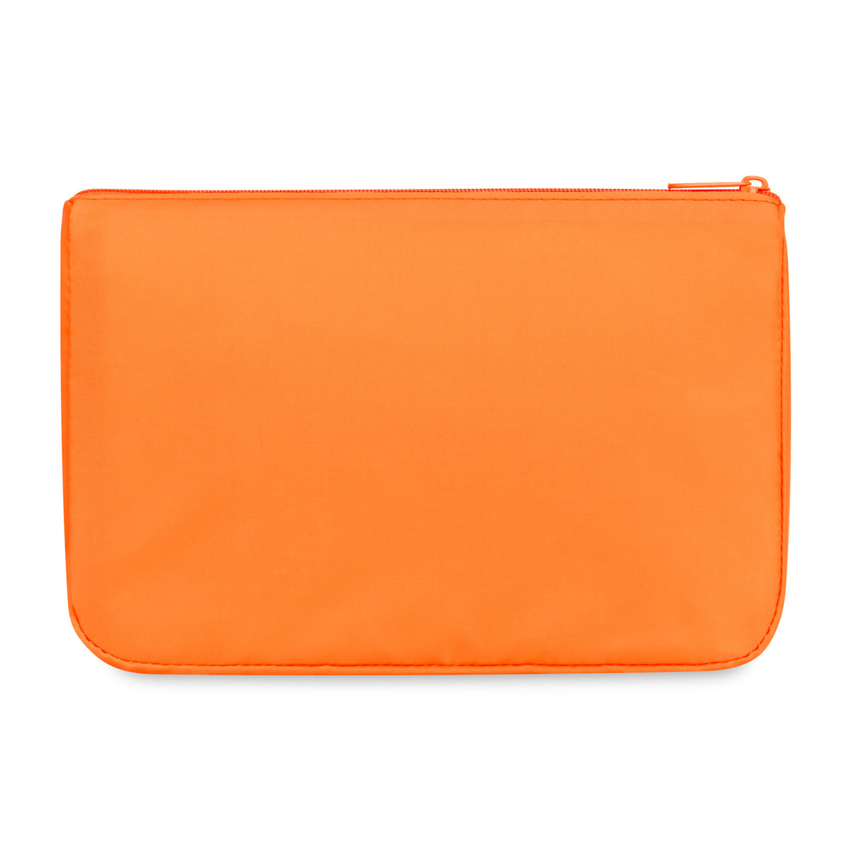 Arlo Recycled Zip Pouch - Orange - View 2