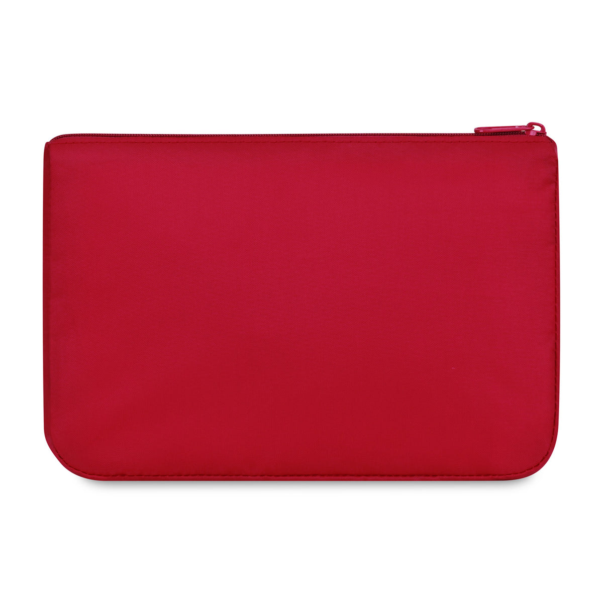 Arlo Recycled Zip Pouch - Red - View 4