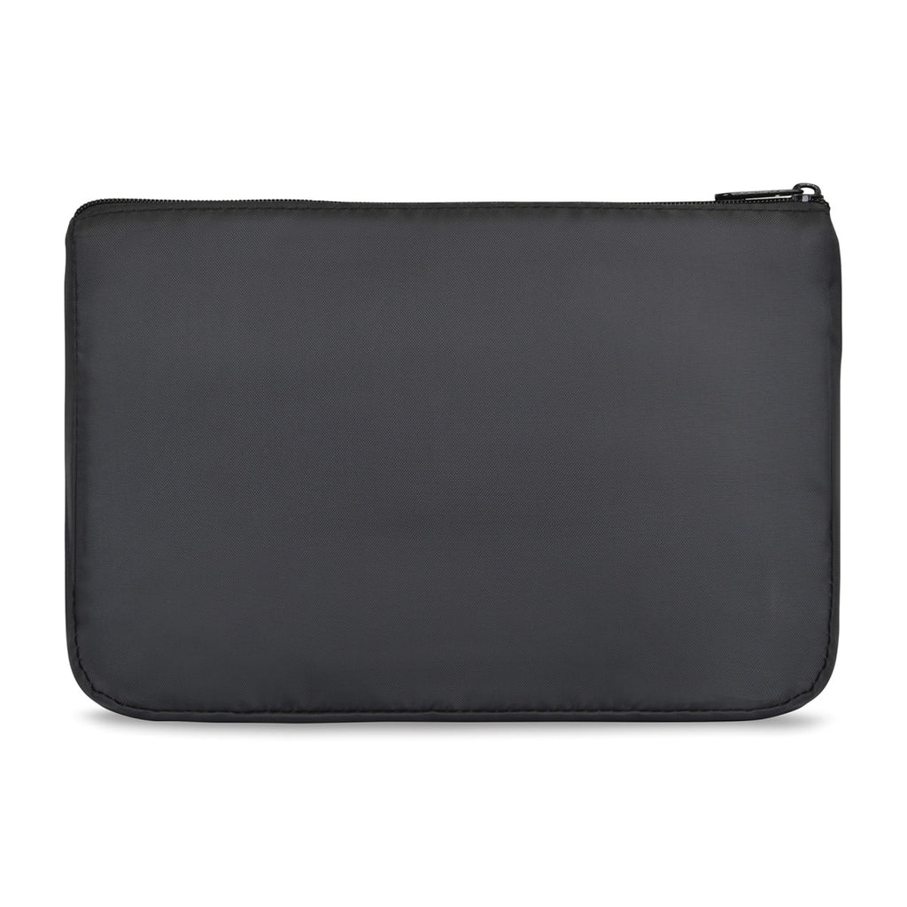 Arlo Recycled Zip Pouch Transfer - Black - View 3
