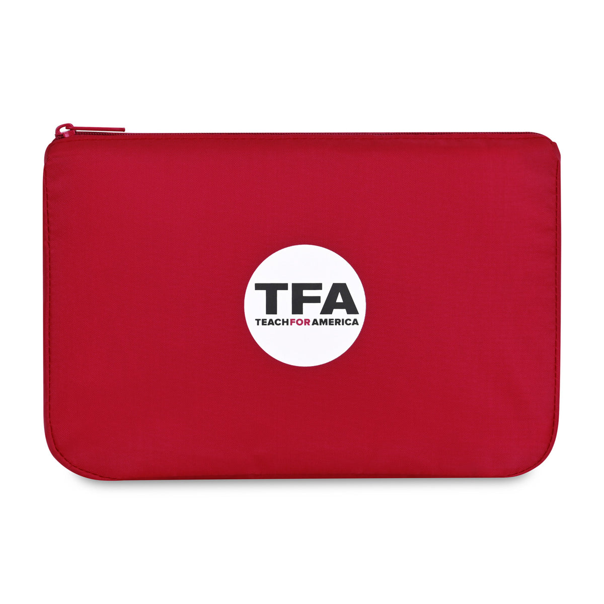 Arlo Recycled Zip Pouch Transfer - Red - View 1