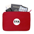 Arlo Recycled Zip Pouch Transfer - Red - View 3