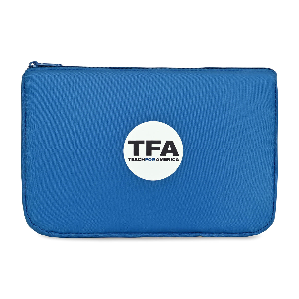 Arlo Recycled Zip Pouch Transfer - Royal Blue - View 1