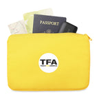 Arlo Recycled Zip Pouch Transfer - Yellow - View 3