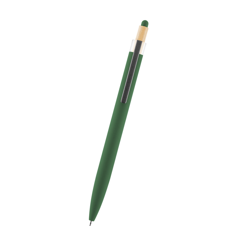 Arlo Stylus Pen in Recycled Aluminum - Green - Front