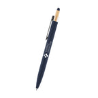 Arlo Stylus Pen in Recycled Aluminum - Navy - Silk Screen