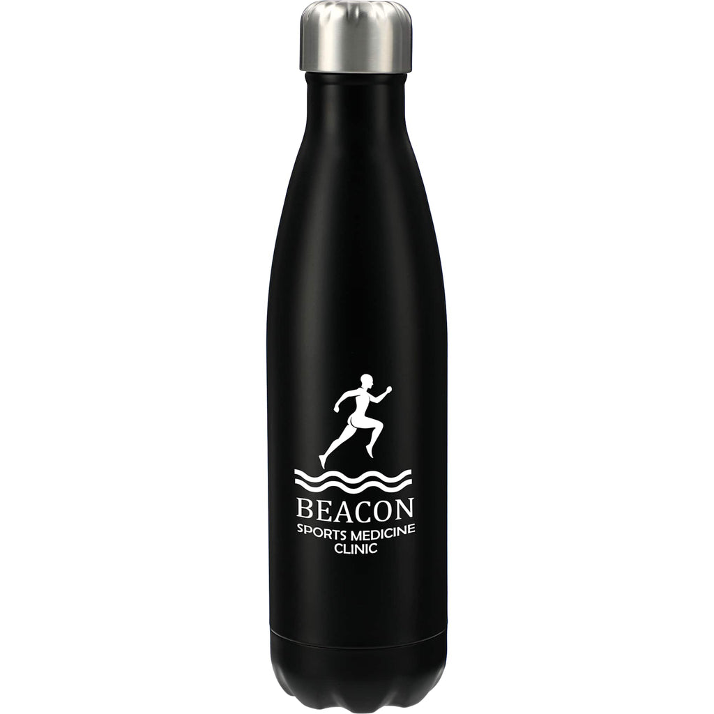 Arsenal Stainless Steel Sports Bottle, 25 oz - Black - Front