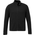 Asgard Eco Knit Full Zip Jacket for Men Debossing - Black - Front