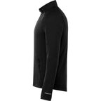 Asgard Eco Knit Full Zip Jacket for Men Debossing - Black - Left Side