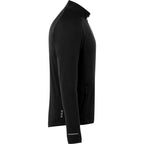 Asgard Eco Knit Full Zip Jacket for Men Embroidery - Black - Right Side