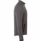Asgard Eco Knit Full Zip Jacket for Men Embroidery - Heather Dark Charcoal - Right Side