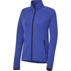 Asgard Eco Knit Full Zip Jacket for Women Laser Engraving - New Royal Heather - Right Angle