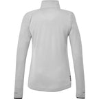 Asgard Eco Knit Full Zip Jacket for Women Laser Engraving - Silver Heather - Back