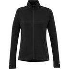 Asgard Eco Knit Full Zip Jacket for Women Transfer - Black - Front