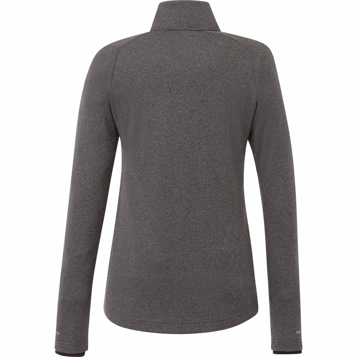 Asgard Eco Knit Full Zip Jacket for Women Transfer - Heather Dark Charcoal - Back