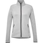 Asgard Eco Knit Full Zip Jacket for Women Transfer - Silver Heather - Front