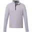 Asgard Eco Knit Quarter Zip for Men Transfer - Silver Heather - Front