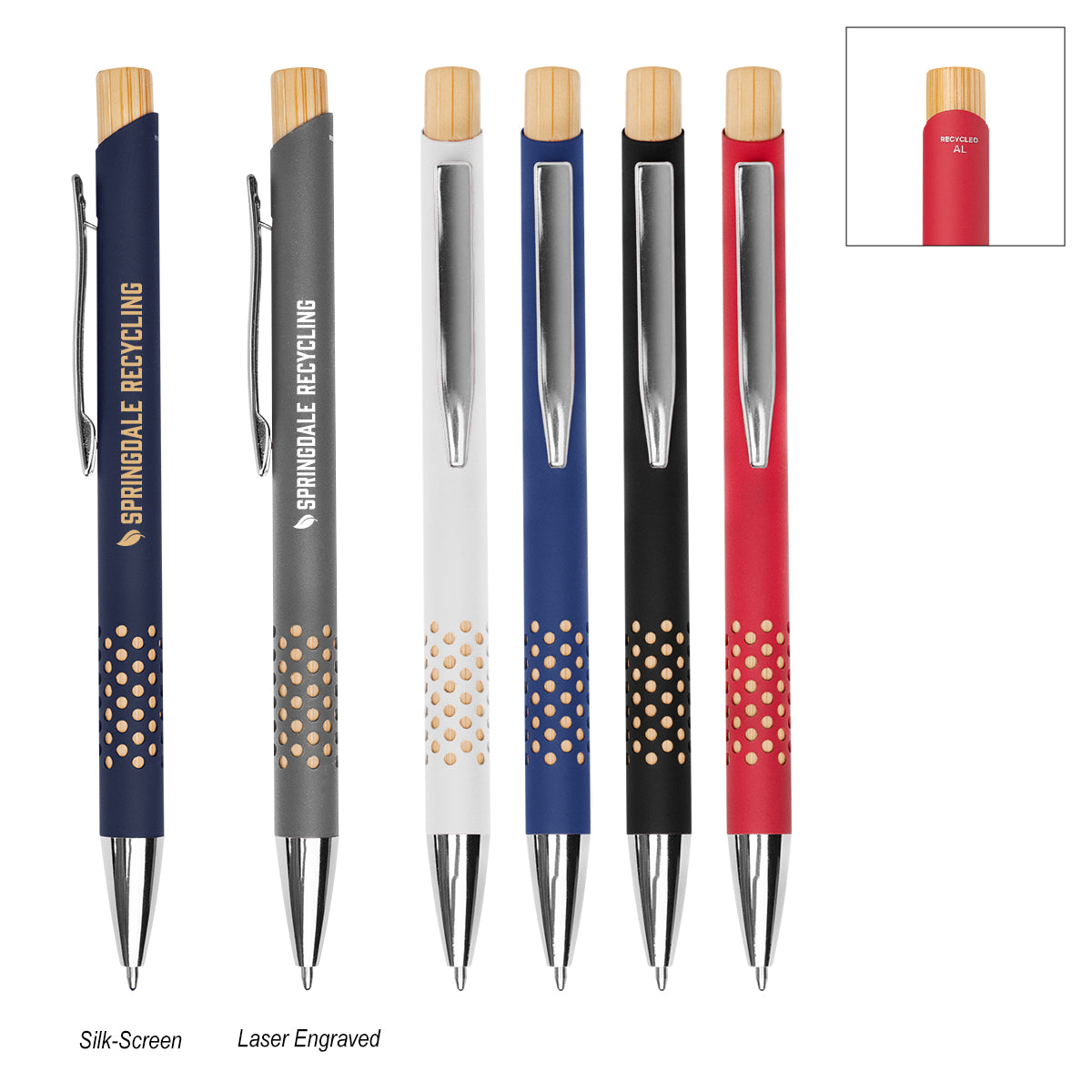 Asher Pen in Recycled Aluminum