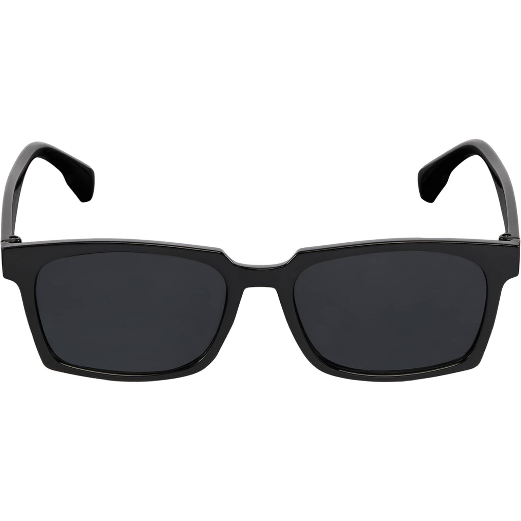 Ashley Square Sunglasses in Recycled Plastic - Black - Alternate