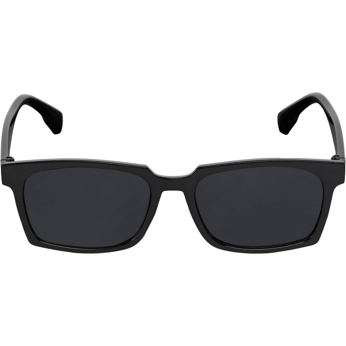 Ashley Square Sunglasses in Recycled Plastic - Black - Alternate