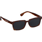 Ashley Square Sunglasses in Recycled Plastic - Tortoise - Front