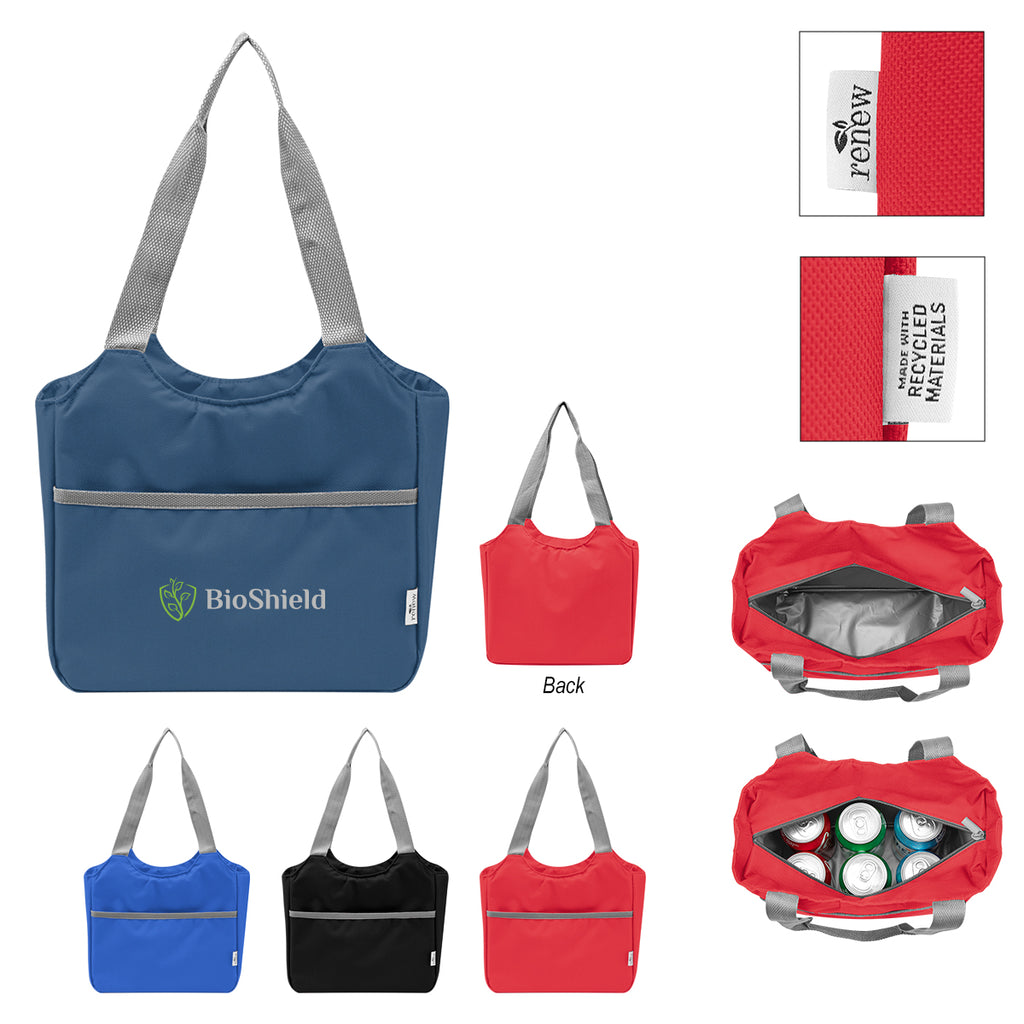 Ashton Cooler Tote Bag in Recycled PET - Black