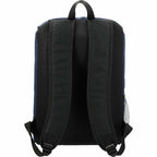 Ashton Laptop Backpack with Top Zip Pocket, 15 Inch - Navy - Back