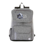 Ashton Laptop Backpack with Top Zip Pocket, 15 Inch Transfer - Graphite - Front