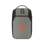 Aspen Recycled Lunch Bag Cooler with Bottle Pocket, 9 Cans Transfer - Black - View 1