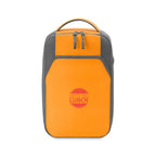 Aspen Recycled Lunch Bag Cooler with Bottle Pocket, 9 Cans Transfer - Orange - View 1