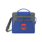 Aspen Recycled rPET Box Cooler for 16 Cans Embroidery - Royal Blue - View 1