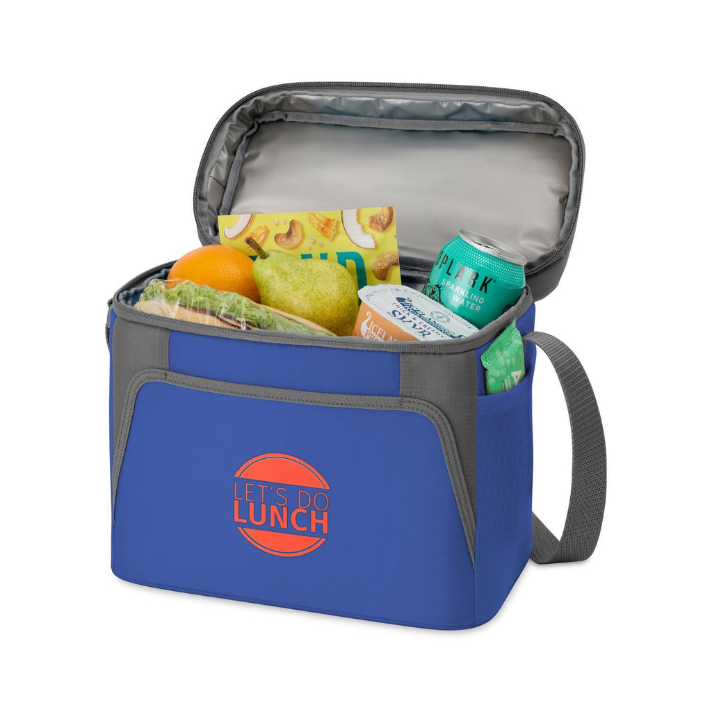 Aspen Recycled rPET Box Cooler for 16 Cans Transfer - Royal Blue - View 2