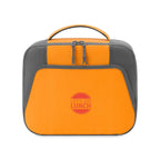 Aspen Recycled Slim Lunch Box Cooler, 9 Cans Embroidery - Orange - View 1