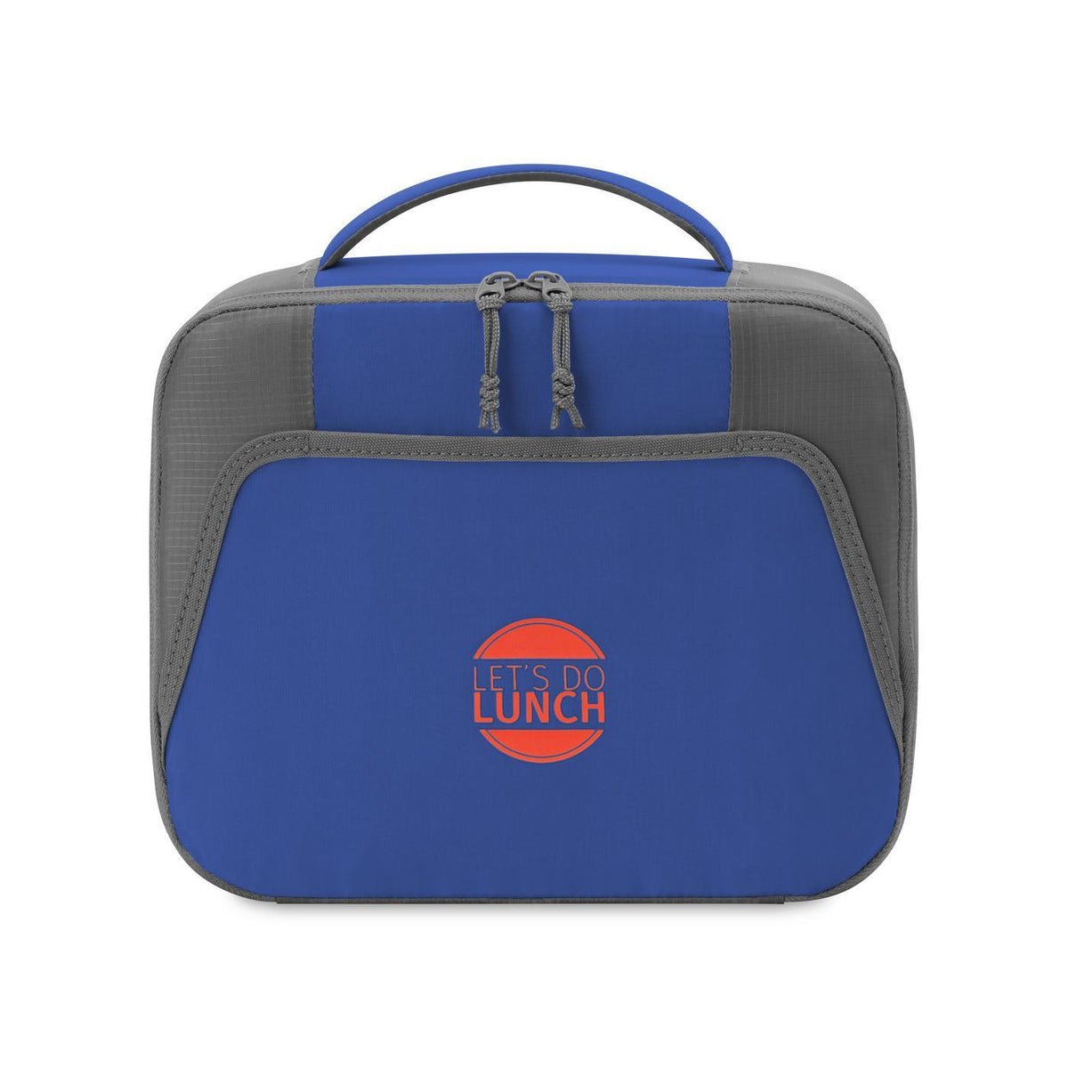 Aspen Recycled Slim Lunch Box Cooler, 9 Cans Transfer - Royal Blue - View 1