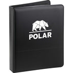 Associate Ring Binder with Notepad, 1 Inch Rings - Black - Photo
