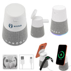 Astro Light-Up Speaker, Sound Machine and Charger Full Color - Pad Print