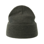 Atlantis Headwear Sustainable Polylana® Cuffed Beanie Embroidery - Dark Grey - Back