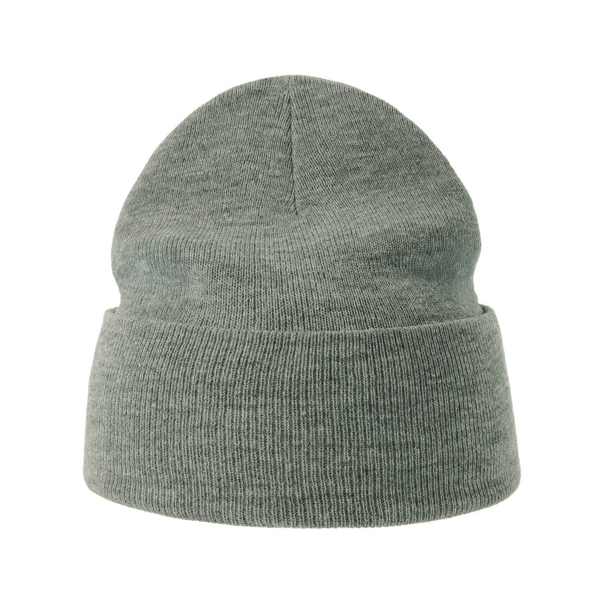Atlantis Headwear Sustainable Polylana® Cuffed Beanie Embroidery - Light Grey - Back