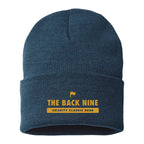 Atlantis Headwear Sustainable Polylana® Cuffed Beanie Embroidery - Navy - Front