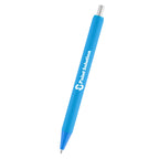 Atlas Gel Pen in Recycled ABS - Light Blue - Silk Screen