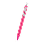 Atlas Gel Pen in Recycled ABS - Pink - Front