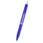 Atlas Gel Pen in Recycled ABS - Royal Blue - Silk Screen