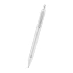 Atlas Gel Pen in Recycled ABS - White - Front