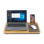 Auden Bamboo Lap Desk with Phone Dock - Bamboo - View 1