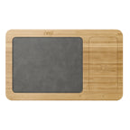 Auden Bamboo Mouse Pad with Wireless Charger - Bamboo - View 2