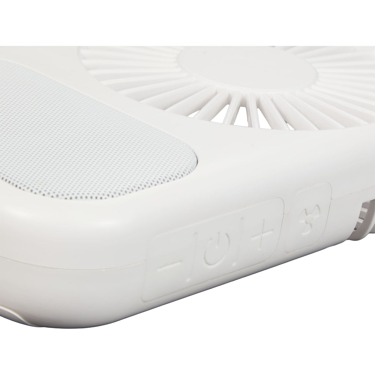Audio Breeze Bluetooth Speaker and Desk Fan Full Color - White - Detail