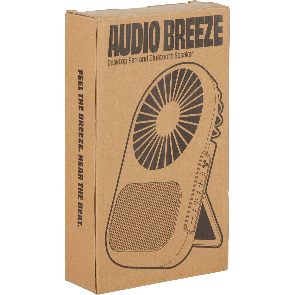 Audio Breeze Bluetooth Speaker and Desk Fan Full Color - White - Packaging 2